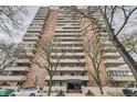 Modern high-rise building featuring multiple balconies and stunning city views at 130 N Pearl St # 1001, Denver, CO 80203