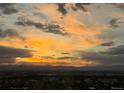 Beautiful sunset skyline view featuring vibrant colors and mountain silhouettes at 130 N Pearl St # 1804, Denver, CO 80203