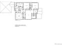 Upper level floor plan featuring bedrooms, bathrooms, and closet layout at 1679 Bellaire St, Denver, CO 80220