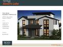Modern farmhouse exterior with white siding, black trim, and stylish windows, showcasing a contemporary design at 2778 Utica St, Denver, CO 80212
