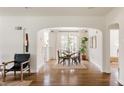 Bright dining room with hardwood floors and modern decor at 1185 S Steele St, Denver, CO 80210