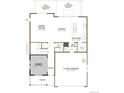 Layout of the house's first floor, with clearly labeled rooms and dimensions at 1374 Lumber Ridge S Cir, Erie, CO 80516