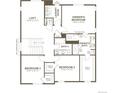 Second floor layout featuring the owner's suite, bedrooms, and a loft area at 1374 Lumber Ridge S Cir, Erie, CO 80516