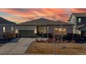 Charming single-Gathering home with a well-manicured lawn and an attached two-car garage at 20249 Terrace View Dr, Parker, CO 80134