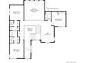 Second floor layout featuring bedrooms 2, 3, and 4, 2 bathrooms, and a loft open to the great room below at 5868 Santa Cruz Pt, Parker, CO 80134