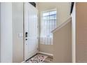 Bright entryway featuring a white front door, and a sunlit window providing natural light at 2225 Santini Trl # A, Littleton, CO 80129