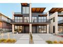 Stylish contemporary duplex with brick and wood features at 334 Steele St, Denver, CO 80206