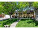 Charming, single-story home with mature trees and a well-manicured lawn at 10769 Carrol Ln, Northglenn, CO 80233