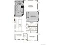 Second floor layout includes four bedrooms, two bathrooms, and a laundry room for added convenience at 9237 Truckee Ct, Commerce City, CO 80022