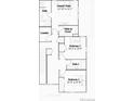 Second-floor layout with owner's suite, two additional bedrooms, laundry room, and two bathrooms at 15228 Detroit St, Thornton, CO 80602