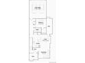 Open-concept first-floor layout featuring a modern kitchen, great room, nook, and deck at 15228 Detroit St, Thornton, CO 80602