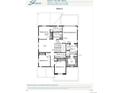 Second floor plan featuring bedrooms, bathrooms, and laundry area at 8903 Springsong Ln, Littleton, CO 80125