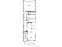 First floor plan featuring a two-car garage, kitchen, great room, dining area, and primary bedroom suite at 2341 Superior Dr, Superior, CO 80027