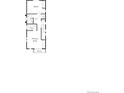 Second floor plan with primary suite, balcony, second bedroom, loft, and bathrooms at 13079 E 103Rd Pl, Commerce City, CO 80022