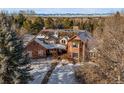 Luxury home with mountain views and expansive grounds at 4681 S Columbine Ct, Cherry Hills Village, CO 80113