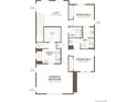 Upper level floor plan with owner's bedroom and loft at 8516 Eagle River St, Littleton, CO 80125