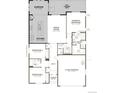 Detailed floor plan showing layout of kitchen, bedrooms, great room, and 2-car garage at 7014 E 126Th Dr, Thornton, CO 80602