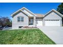 Inviting single-Gathering brick home with a well-kept lawn and an attached two-car garage at 11606 Sagewood Ln, Parker, CO 80138