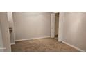 This bedroom features neutral walls and carpet flooring at 12170 Huron St # 106, Denver, CO 80234