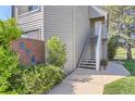 Exterior view of townhouse featuring a private stairway entry at 3260 47Th St # 201A, Boulder, CO 80301