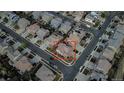 An aerial view of the property showcasing its location within a vibrant residential community at 15523 E 117Th Ave, Commerce City, CO 80022