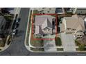 An aerial view of the property showcasing its location and neighborhood at 15523 E 117Th Ave, Commerce City, CO 80022