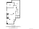 Basement floor plan showing the location of the recreation room, utility room, and bathroom at 15886 E Stargazer Ln, Parker, CO 80134