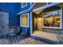 Inviting entrance with a cozy seating area, perfect for enjoying a morning coffee or greeting guests at 13076 Marion Dr, Thornton, CO 80241