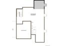 Floor plan of the unfinished basement at 4621 Thistle Dr, Brighton, CO 80601