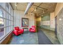 Stylish lobby area with comfortable seating and modern finishes at 290 W 12Th Ave # 205, Denver, CO 80204