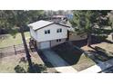 Aerial view of a charming two-story home with brick facade and well-maintained yard at 80 S 38Th St, Boulder, CO 80305