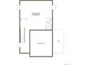 Floor plan of unfinished basement with space for storage, utilities, and future customization at 9277 Truckee Ct, Commerce City, CO 80022