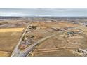 Aerial view showing land near I-25 and surrounding area at 1941 W 160Th Ave, Broomfield, CO 80023