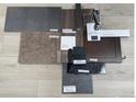 Sample of interior material selections including stone, carpet, tiles, and cabinet finishes at 22143 E Rocky Top Pl, Aurora, CO 80016