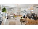 Bright living room featuring hardwood floors and natural light at 3091 S Krameria St, Denver, CO 80222