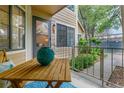 Cozy outdoor seating area, perfect for relaxing or entertaining guests at 4713 Spine Rd # D, Boulder, CO 80301