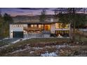 Modern home nestled in the hills with mountain views at 14800 Foothill Rd, Golden, CO 80401