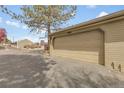 Spacious two-car garage providing ample parking and storage space at 7291 E Bentley Cir, Centennial, CO 80122