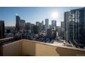 Breathtaking city skyline views from this high-rise condo, showcasing the vibrant urban landscape at 1020 15Th St # 32K, Denver, CO 80202