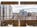 Enjoy city and mountain views from your private balcony at 800 N Pearl St # 602, Denver, CO 80203
