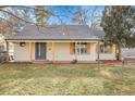 Charming ranch home with a newly renovated front facade at 3540 E Jewell Ave, Denver, CO 80210