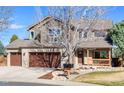 Charming two-story home with a three-car garage, landscaped front yard, and covered porch, perfect for enjoying the outdoors at 823 W 126Th Pl, Westminster, CO 80234