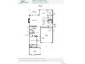 First floor plan displays an open concept layout with 5 bedrooms and 4 baths at 8844 Moonshimmer Trl, Littleton, CO 80125