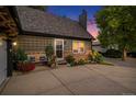 Charming home with welcoming front porch, lovely landscaping, and beautiful entry way at 8691 Bluebunch Ct, Parker, CO 80134