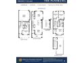 Detailed floor plan showcasing 4 bedrooms, 3.5 baths, 2-car garage, and a living area of 2,291 sq. ft at 9629 Browns Peak Cir, Littleton, CO 80125
