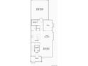 Open-concept floor plan with a spacious kitchen, nook, great room, and convenient access to laundry and the garage at 15268 Detroit St, Thornton, CO 80602