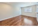 Spacious living room with hardwood floors and natural light at 4423 W Tennessee Ave, Denver, CO 80219