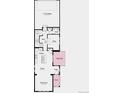 Detailed first floor plan showcasing the layout including garage, study, and kitchen at 2102 Wagon Wheel Aly, Brighton, CO 80601