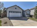 Well-maintained single-Gathering home with a two-car garage and inviting facade at 20344 Heather Ln, Parker, CO 80138