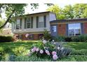 Charming home with a well-manicured lawn, mature shade tree and gorgeous flower beds at 308 Baron Ave, Lafayette, CO 80026
